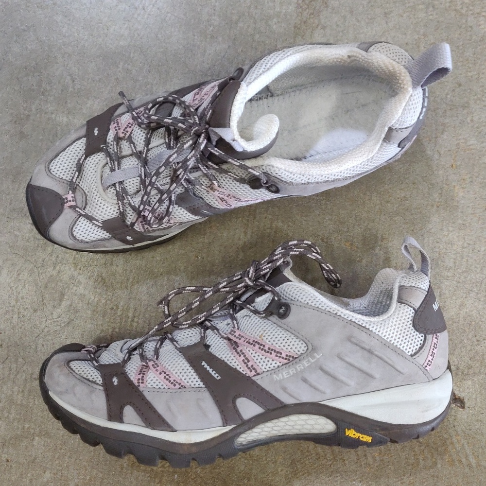 Merrell Gray and Brown Women's Athletic Shoes